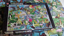 Puzzle 1000 pièces "WILDLIFE" de Jumbo complet en bon état 