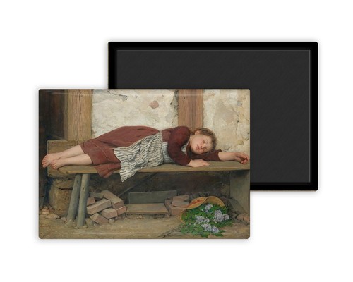 Sleeping girl wooden - sleeping,