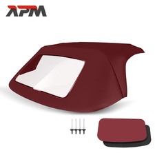 Capote Souple Housse Rouge Pour Fiat Barchetta 183 Cabriolet 1.8 16V