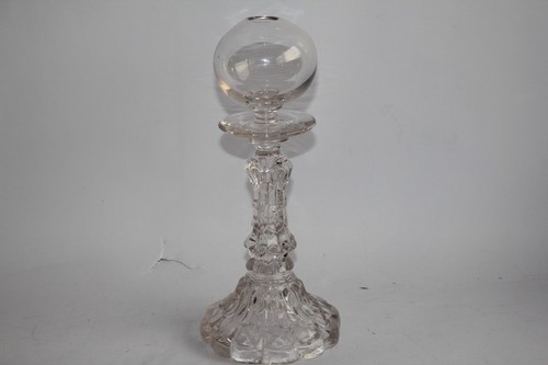 Lampe huile verre xixe - à,