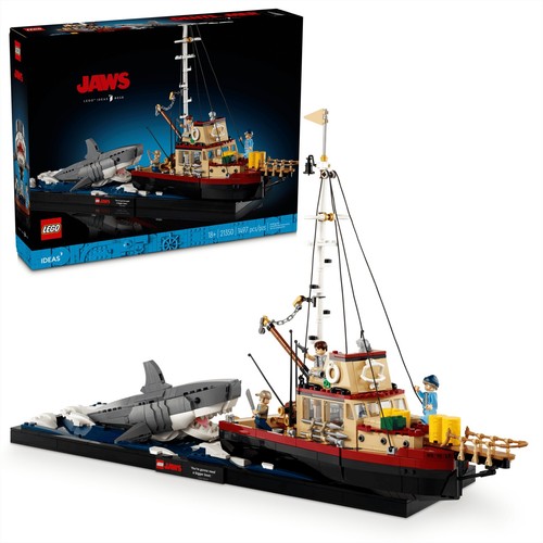 Lego ideas 21350 jaws - jaws, les
