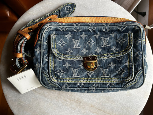 Louis vuitton bum bag denim - vuitton,