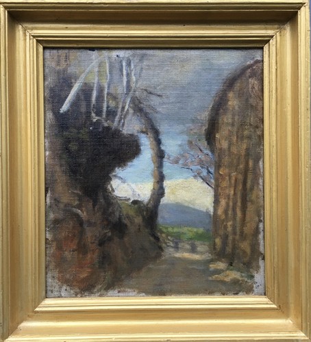 Peinture huile vieux - À,