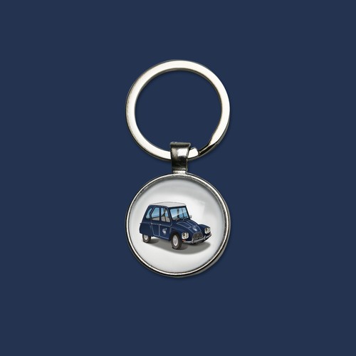 Porte clés citroën dyane - porte-clés,