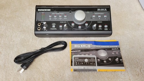 Mackie big knob studio command - studio,
