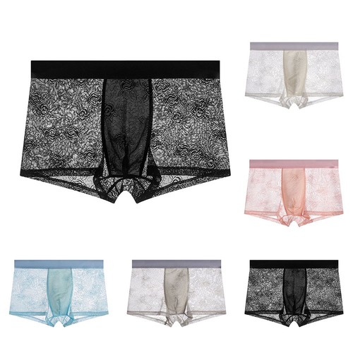 Boxer homme soie glacée slip