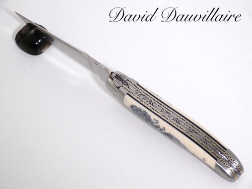 Laguiole acanthe gravé et - gravé,