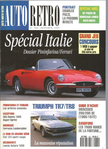 Auto retro 160 dossier - retro, n°160