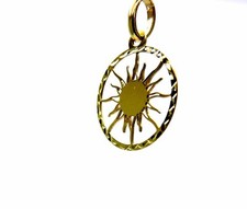 Pegaso Bijoux Pendentif Femme En Or Jaune 18kt (750) Rayons De Soleil