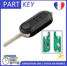 clé télécommande vierge FIAT PUNTO DOBLO FIORINO EVO 500 ID46 3 boutons delphi