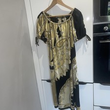 Robe jersey de soie haute