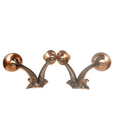 PAIRE D'APPLIQUE DOUBLE ART