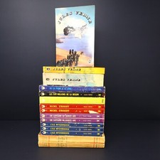 Lot 11 Livres Science-Fiction Vintage 1930-60s de Jules Verne Français French PB