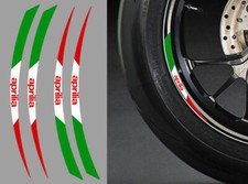 4 X STICKERS ITALIE ROUE JANTE