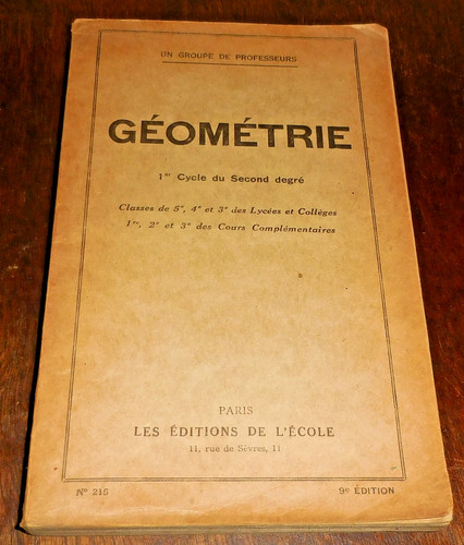 Géométrie 1er cycle - géométrie,