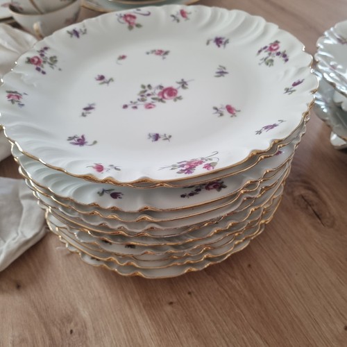 Service assiettes vintage