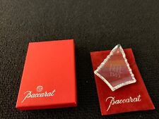 1985 Baccarat Crystal Christmas Tree Decor