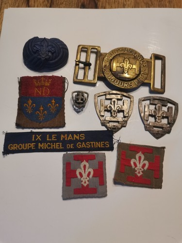 Lot insigne tissu ancien - insigne,,