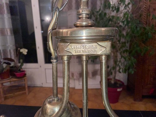 Lustre billard ancien art - ​lustre,