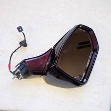 2017-2018-2019 CADILLAC XT5 LEFT SIDE VIEW MIRROR 5 wires OEM BASE