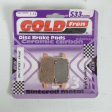 Plaquette de frein Gold Fren pour Moto Thumpstar 125 Road Ripper 2006 AVG/ARD