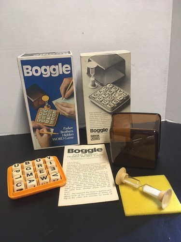 Parker brothers 1973 boggle - parker,