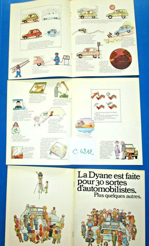 4212 citroen dyane - c.4212, /