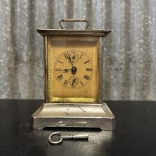 Friedrich Mauthe Schwennigen FMS Antique Tin Carriage Clock, Germany
