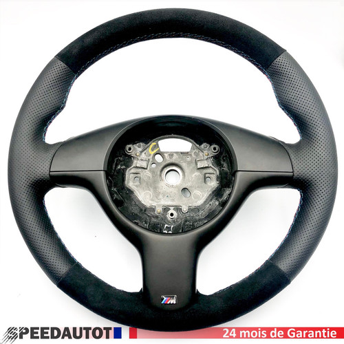 Volant cuir alcantara - volant,