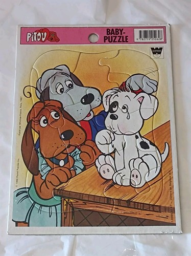Baby puzzle chien pitou - baby,
