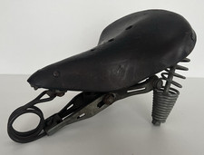 Ancienne  selle de vélo cuir