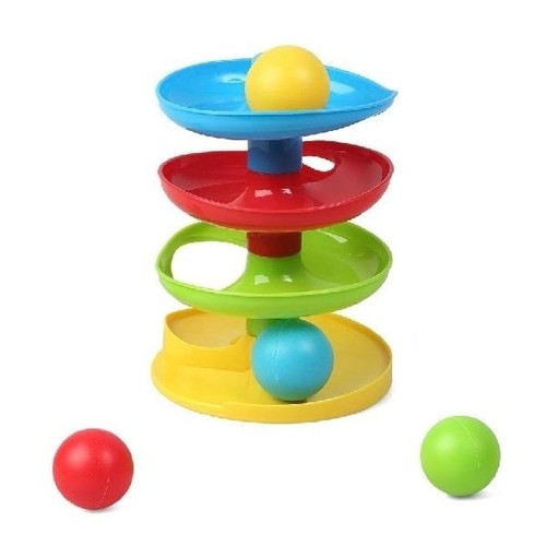 Jeu toboggan circuit balles - de,