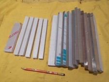 LOT of POLYCARBONATE BAR machinable plastic sheet flat stock TUFFAK 1/2" thick