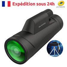 Jumelle Monoculaire Puissantes Telescope Vision Nocturne Compact Zoom Ciel