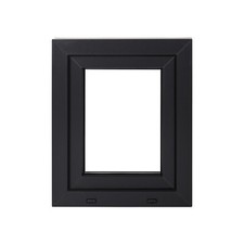 Fenêtre en Plastique 2 & 3 Compartiment Vitrage Extérieur Anthracite Haut