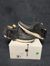 VISVIM FBT ELK LOW TOP SNEAKER 0115201001001 BLACK US 9.5 EUR 42.5