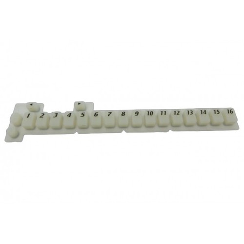 Rubber contact strip - ,, 16