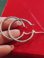 Créoles or jaune 18 carats