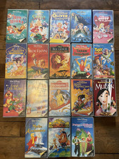 Lot de 18 VHS Disney - Etat
