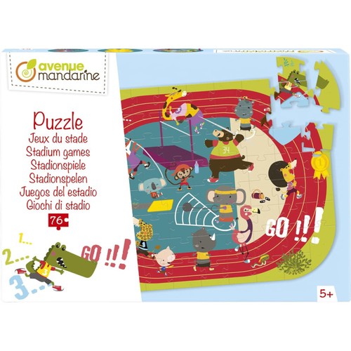 Puzzle educatif 76 pièces - educatif,