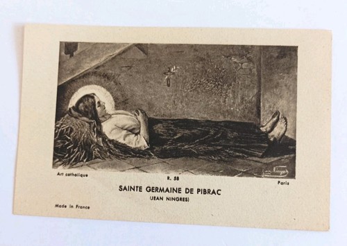 Ancienne image pieuse - , "sainte