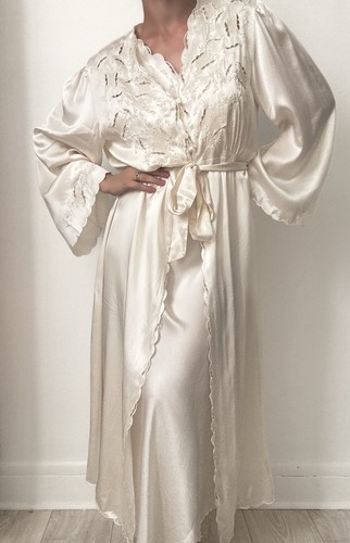 Ensemble nuit soie - ensemble, vintage