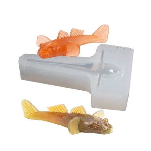 Moule leurre souple silicone - a,