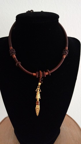 Tibetan garuda phurba pendant - phurba,