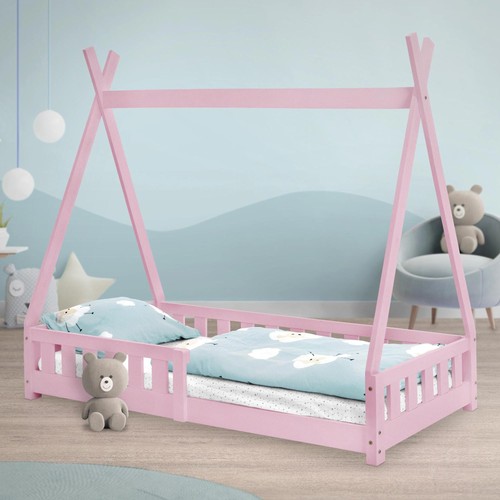 Lit enfant tipi rose - d'enfant, avec