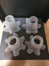 Lot de 4 anciennes tulipes