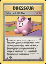 1999 Pokemon FRENCH 1st Edition Base Set Plush Melofée-Clefairy 70/102 EX-MT