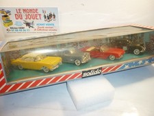 1/43  SOLIDO COFFRET VOITURES