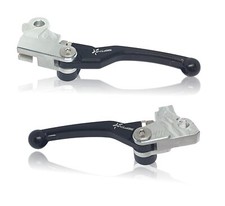 PAIR ANTI-BREAKAGE LEVERS FANTIC BLACK 50 125 250 xmf xef 2007-2022