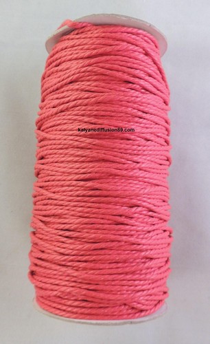 Rouleau 100 corde cirée - rouleau,
